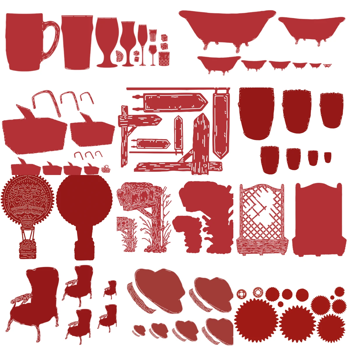 

Лестница и пугало, новинка 2025, штампы, украшение для скрапбукинга, дневника, трафарет, тиснение, шаблон, сделай сам, поздравительная открытка ручной работы