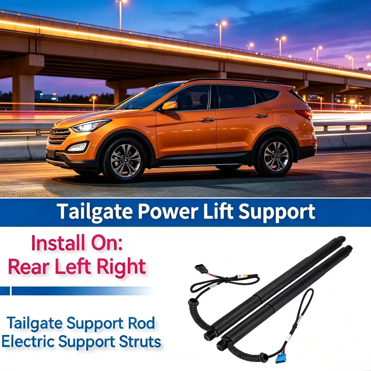 Power Trunk Liftgate Strut For BMW X4 F26 2015-2017 Tailgate Support Rod Electric Tailgate Gas Struts 51247339432 51247339431