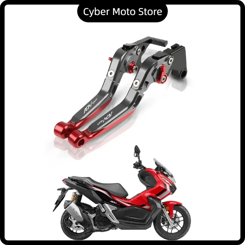 ホンダ-adv150-adv-150-2019-2023-2021-2022-オートバイアクセサリーブレーキクラッチレバーハンドルバーグリップハンドルバーハンドグリップ