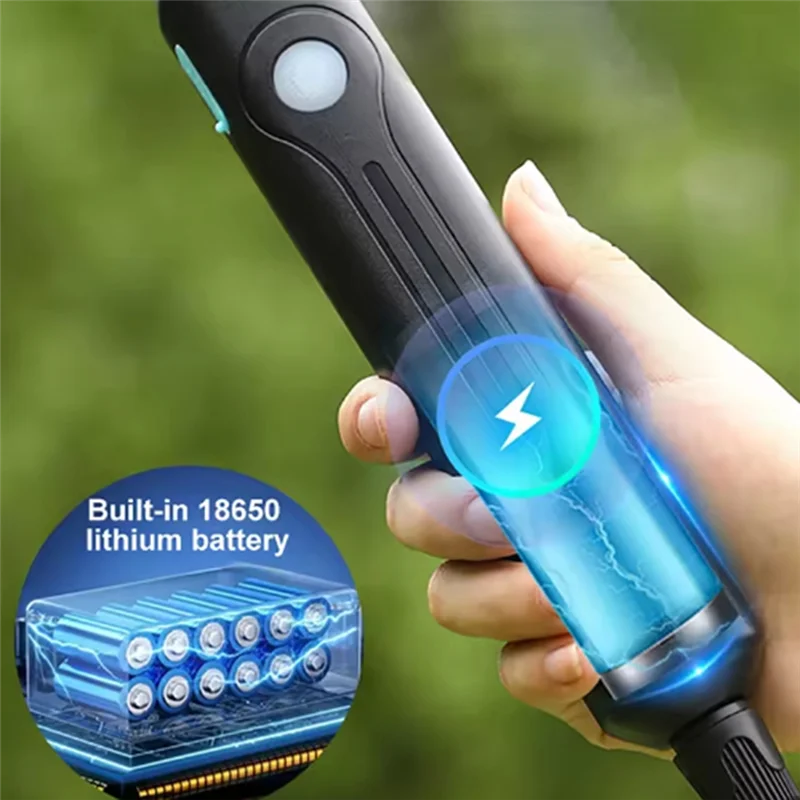 ABGG-Stretchable Electric 5L Watering Can Shoulder Style With Type-C Rechargeable Automatic Garden Plant
