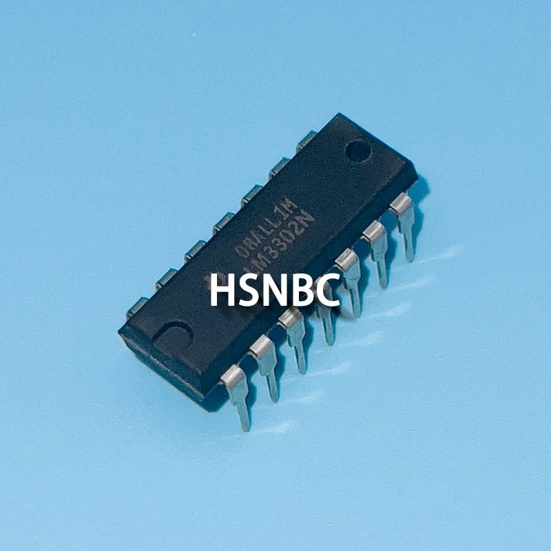 10Pcs/Lot LM3302N LM3302 DIP-14 Analog comparator chip 100% New Imported Original