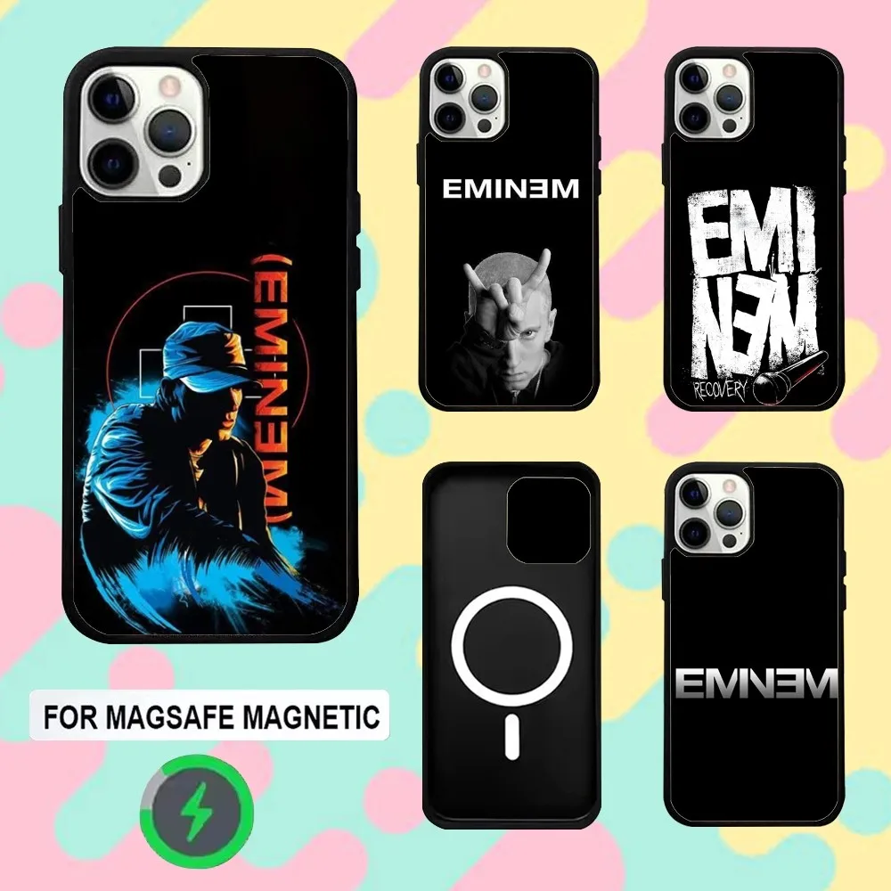 

Rapper E-Eminem Phone Case For iPhone 16e,16,15,14,13,12,11,Plus,Pro,Max,Mini Magsafe Magnetic Wireless Charging