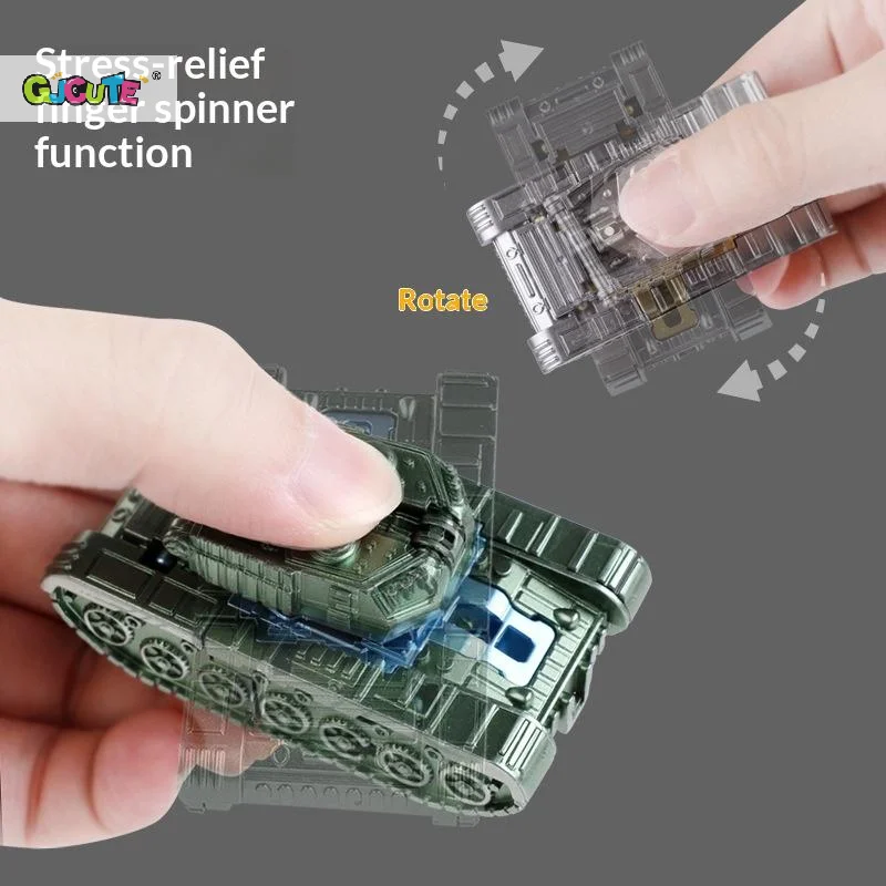 Simulated Tank Mech Creative Plastic Deformation Robot Hand Adult Fidget Toys Stress Relief Gifts