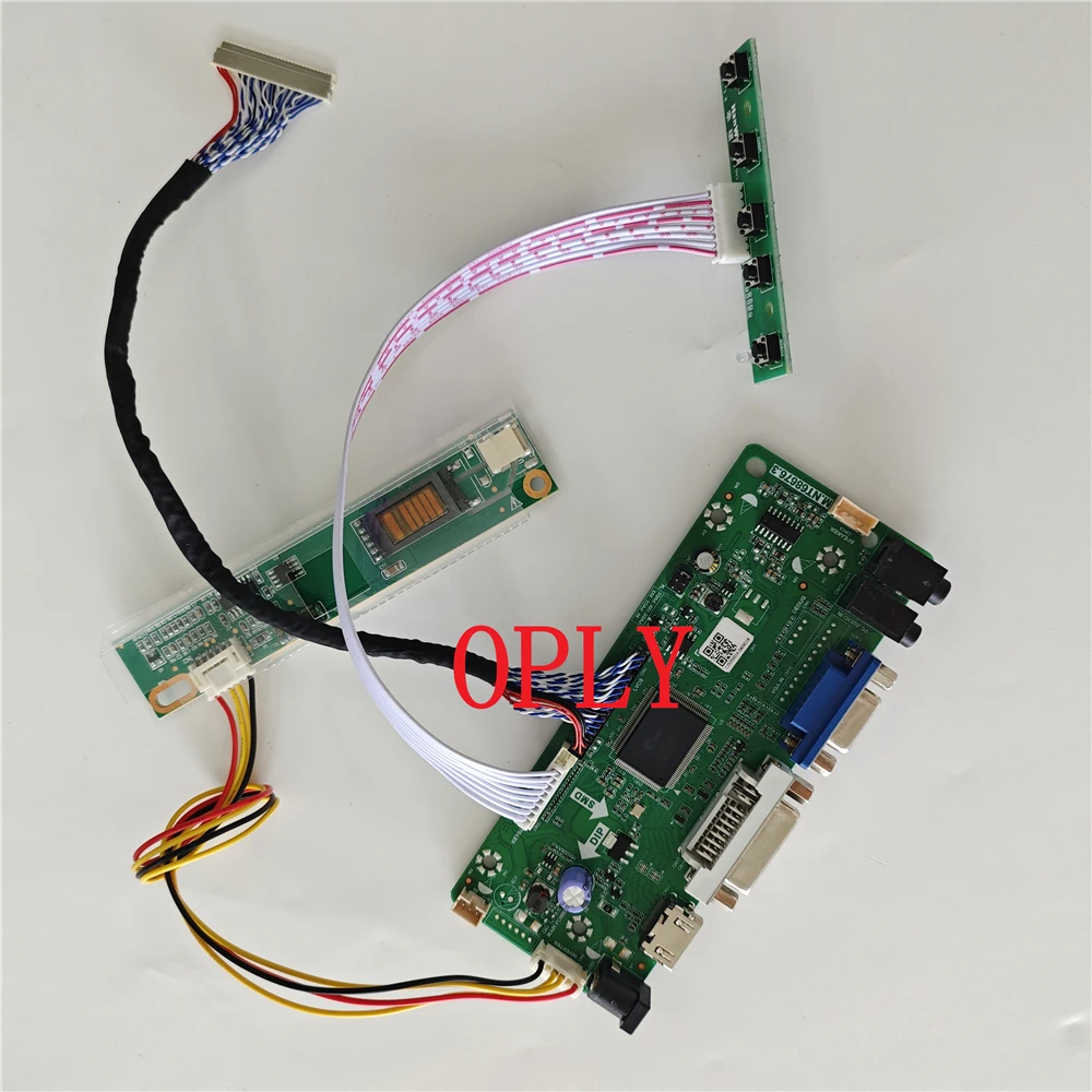 

Комплект для LP150X06 LP150X08 15 "1024X768 ЖК-панель Экран светодиодный монитор Плата контроллера HDMI-совместимый VGA DVI
