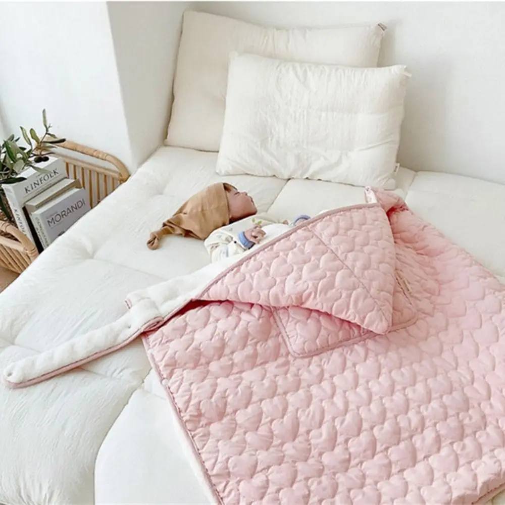 

Cartoon Bear Baby Stroller Blanket Thicken Adjustable Waist Toddler Trolley Cover Soft Comfortable Infant Hooded Cloak Travel