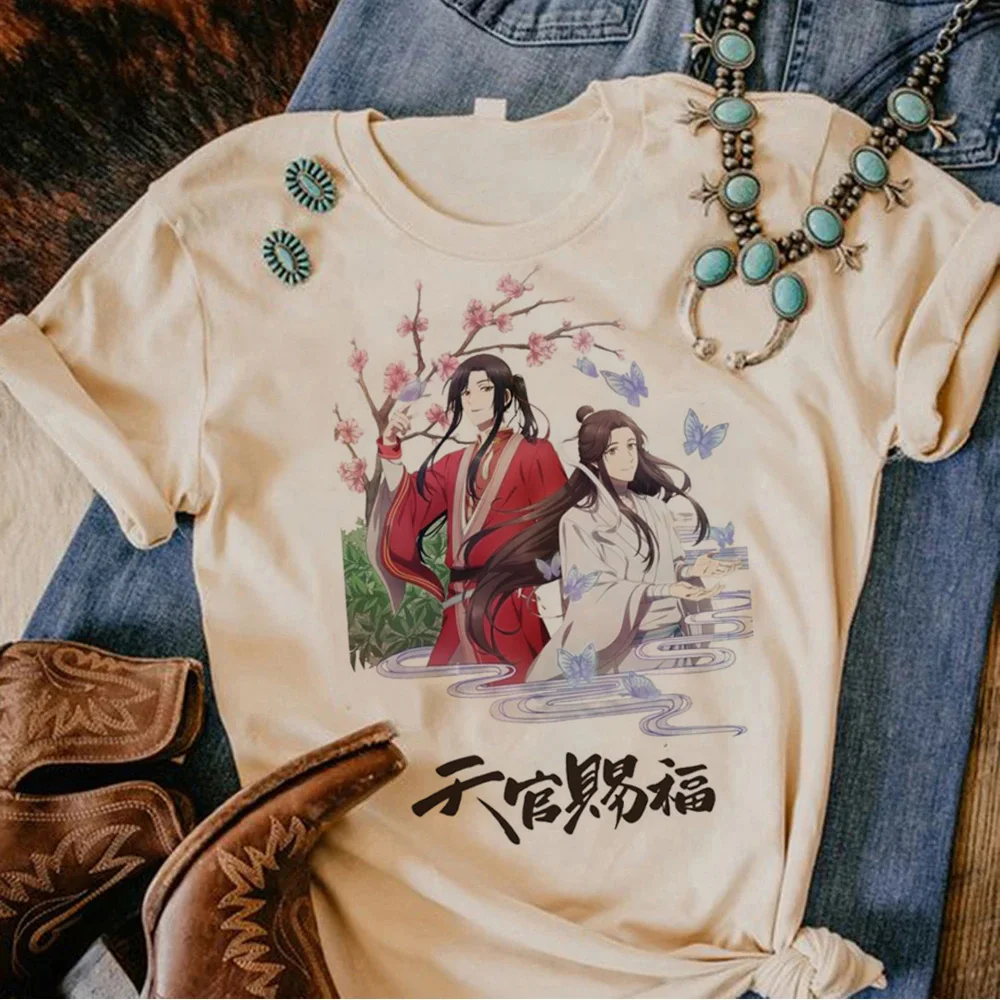 

Tgcf Tee women anime top girl streetwear y2k comic clothing