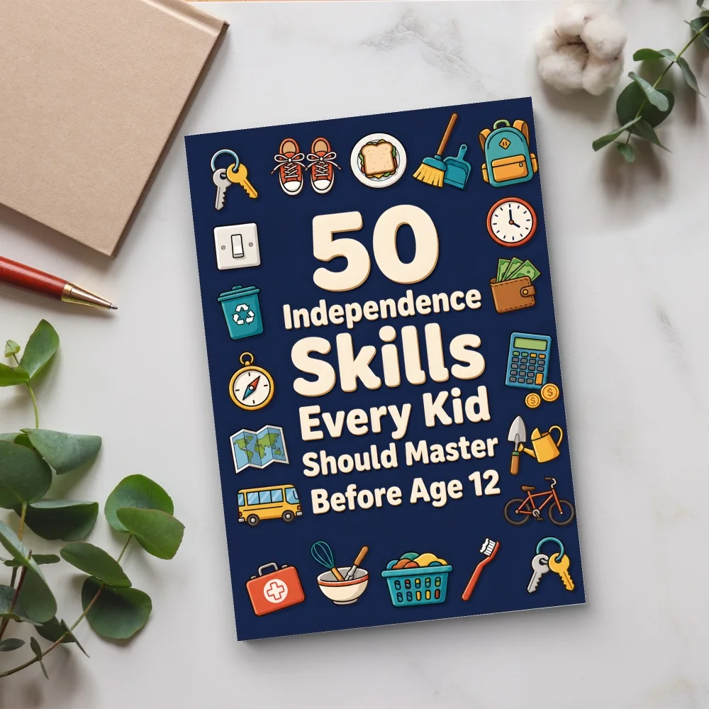 50 Independence Skills Every Kid Should Master Before Age 12, Life Skills for Self-Care, Safety and Responsibility