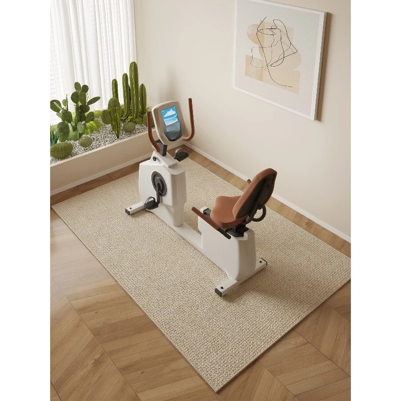

Floor mats, spin bike mats, sports fitness equipment, elliptical machines, shock absorption, sound insulation, non-slip carpets