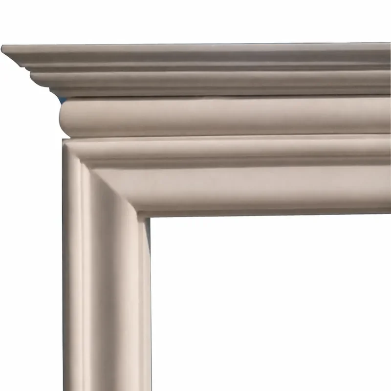Fangshan Marble Fireplace with Ornamental Electric Heating Core Exquisite Carving Home Decoration