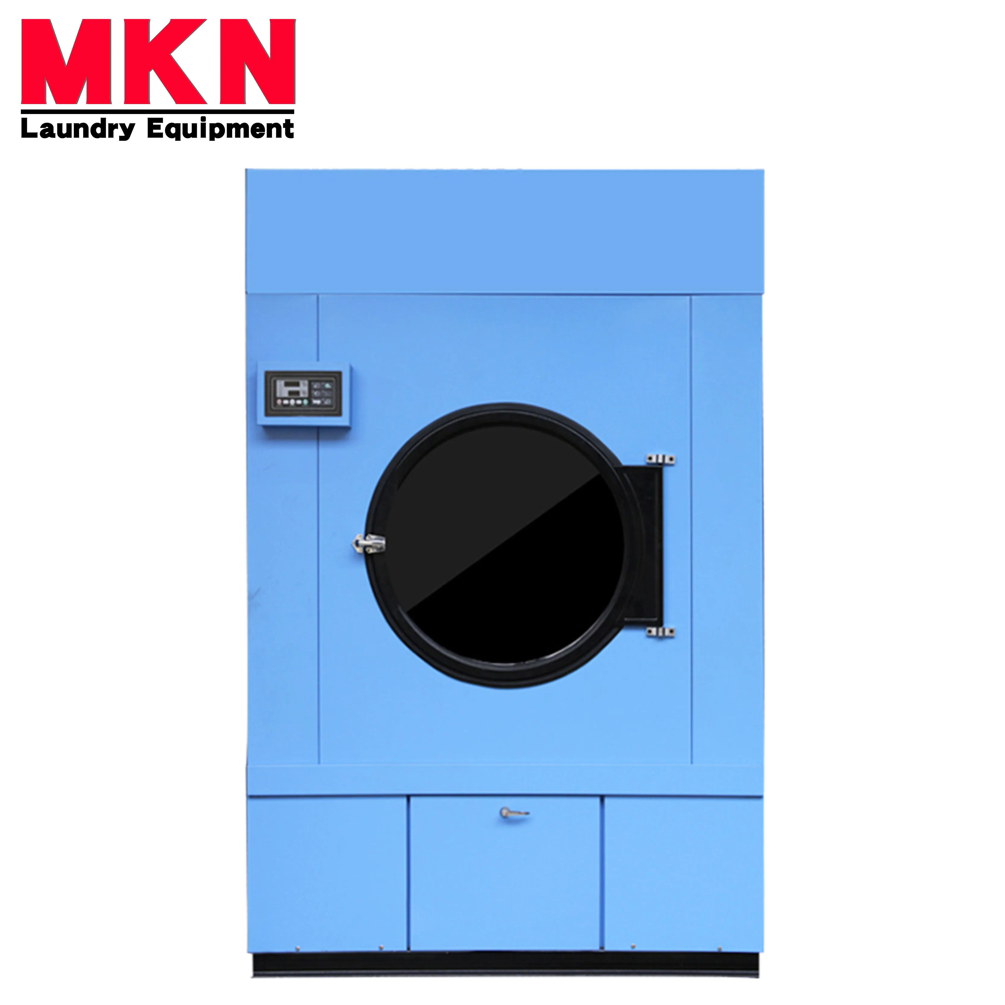 30KG Tumble Dryer Stainless Steel LPG Gas Electric Steam Laundry Commercial Dryer Machine For Clothes