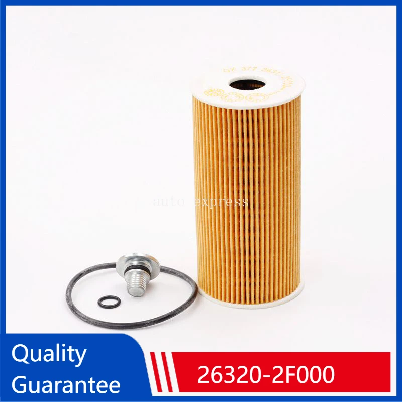 10Pcs Oil Filter For KIA New Sorento 2.0Tix35 263202f000 26320-2F000 26320-2F100 263202F100