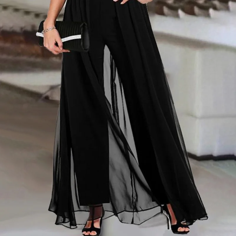 Summer European and American Fashion Printing V Neck Strapless High Waist Women\'s Jumpsuit  Jumpsuits Temperament Commute