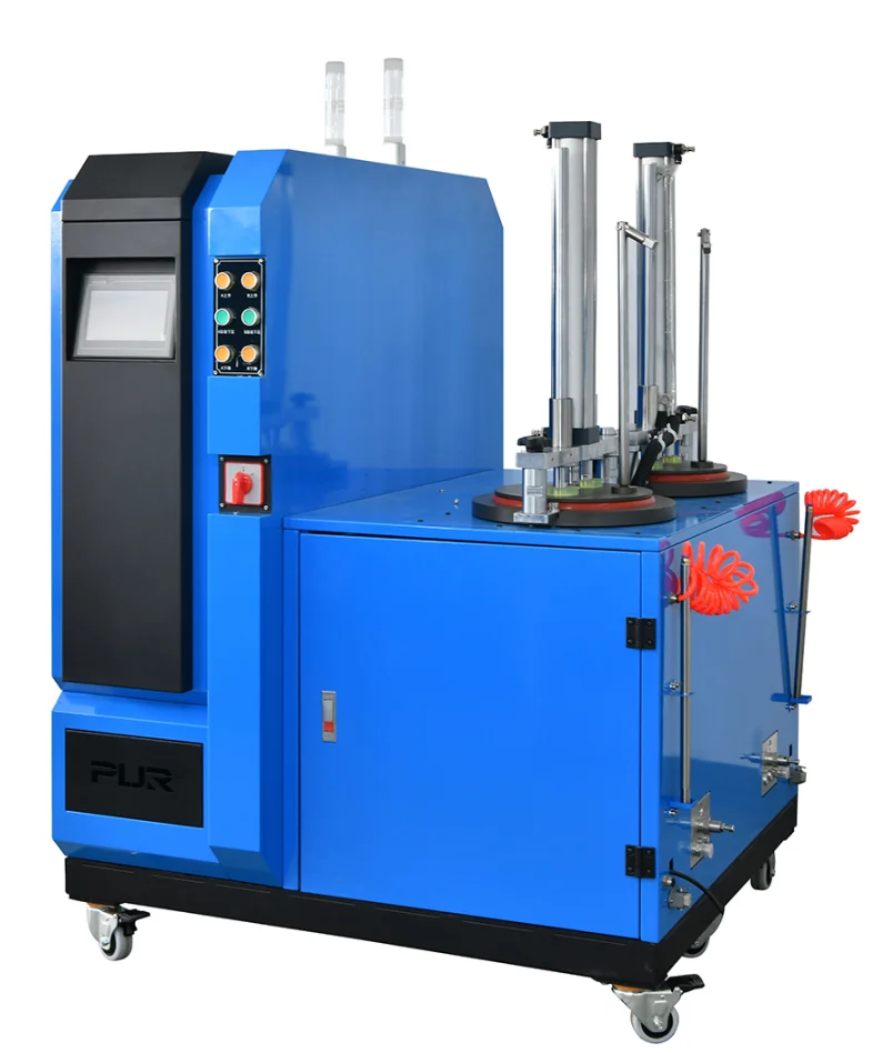 20KG Single/Double Pressure Plate PUR Hot Melt Glue Machine Wooden Working PUR Applicator With Wooden Banding Machine