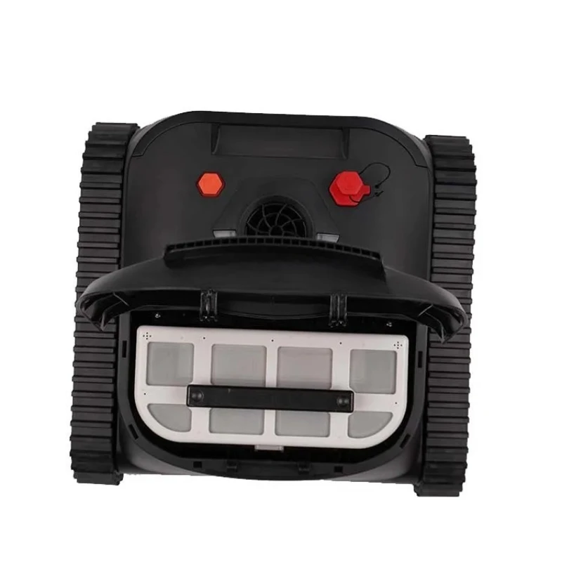 Large swimming pool automatic pool robot cleaner with remote control to climb walls and floors