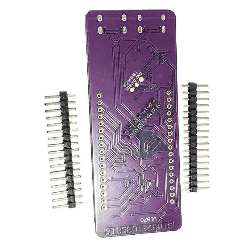 2Pcs STM32F103C8T6 development board system board integrated ST-LINK V2 simulation burner TTL serial port download