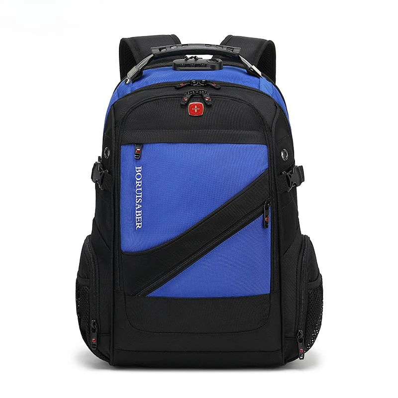 

Outdoor leisure shoulder men's and women's business nylon waterproof travel backpack student computer schoolbag fashionable simp