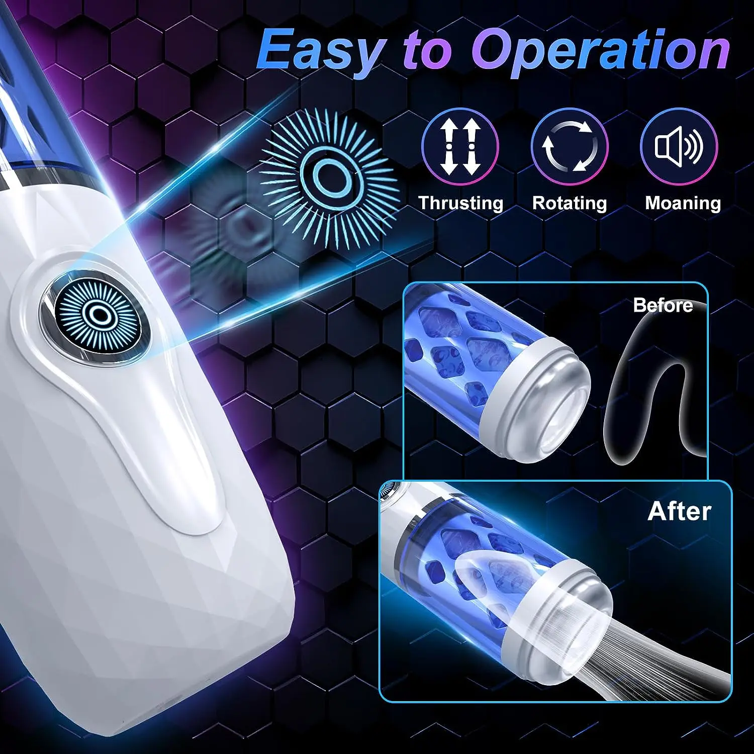 Telescopic Automatic Male Masturbator Masturbation Cup Blowjob Machine Sucking Pocket Pussy Vacuum Penis Pump Sex Toys for Men