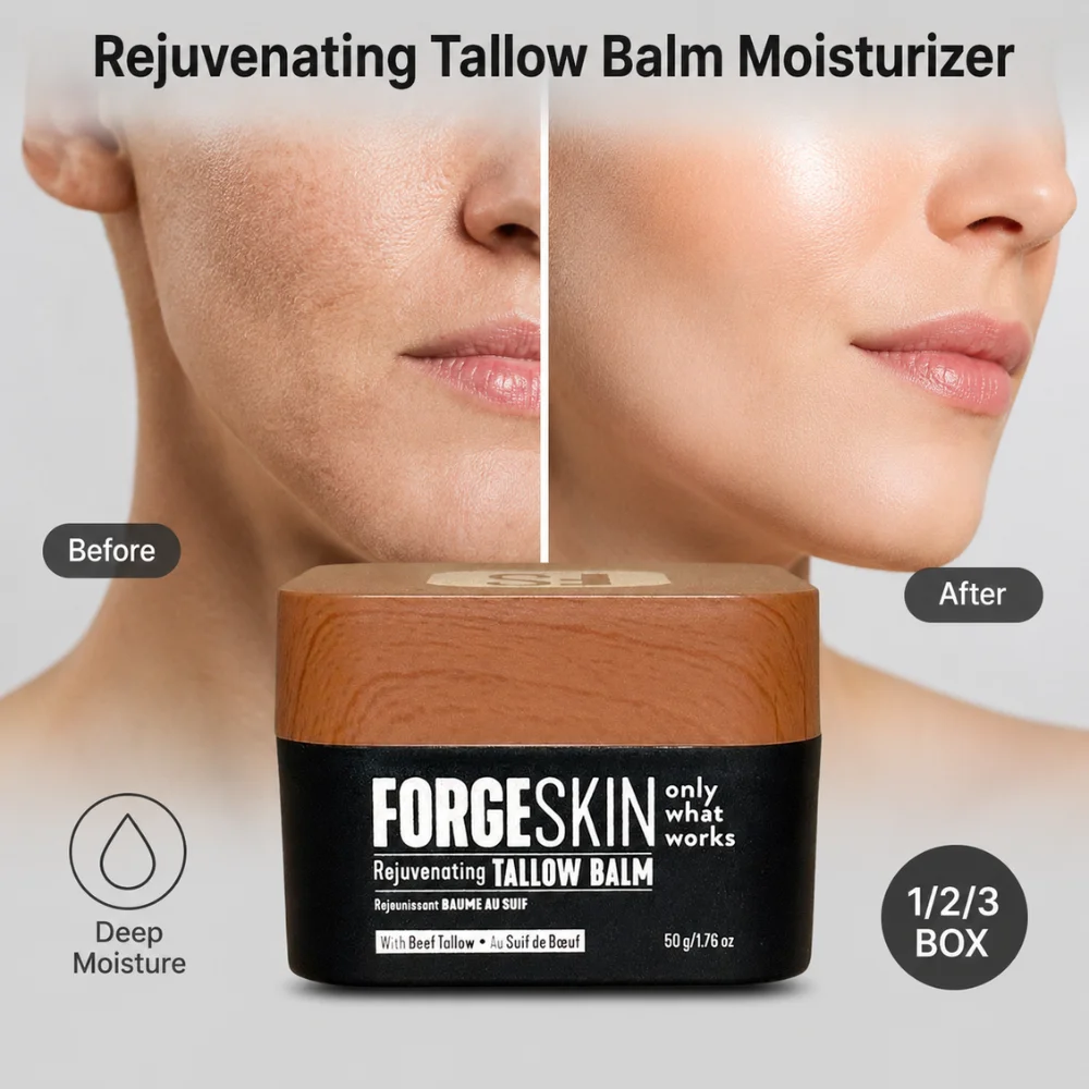 Deep Nourishing Daily Cream Natural Avocado Butter Beef Tallow Face Moisturizer Dry Skin Repair Daily Body Care