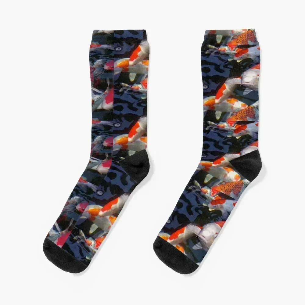 

KOI Fish Socks sports and leisure winter Man Socks Women's