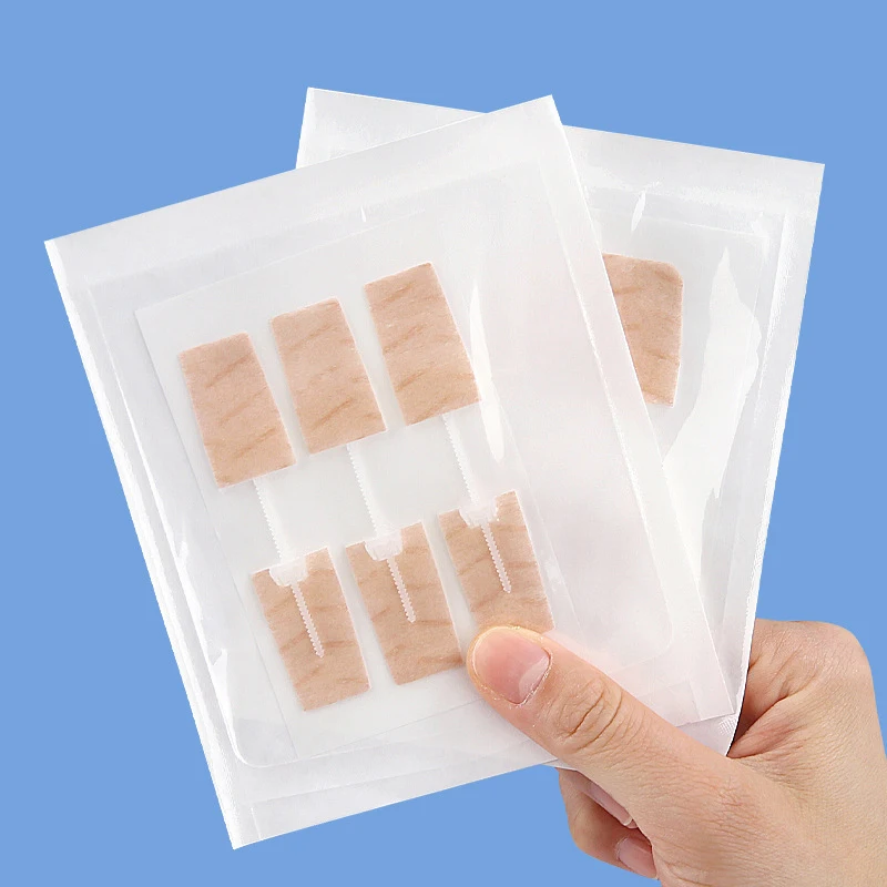 Emergency Waterproof Wound Closure Strips Lock And Pull Adhesive Bandages For First Aid Zipper Laceration Repair For Wound Care