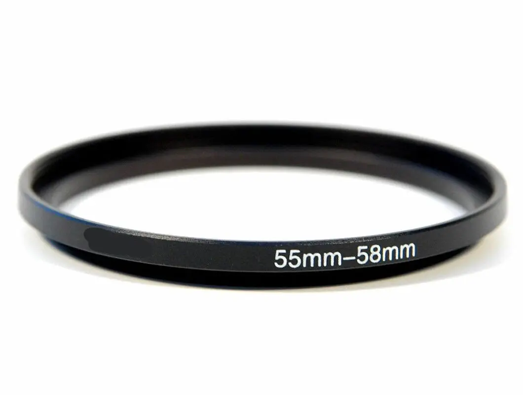 

55mm to 58 62 67 72 77 82mm Step Up Ring Filter Adapter for Camera Lens