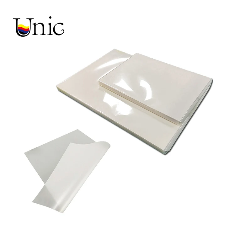 Unic Film A3/A4/A3 + PET نقل تي شيرت نقل الحرارة الطباعة فيلم DTF غشاء DTF طابعة DTF متوافقة لتوريد طابعة DTF