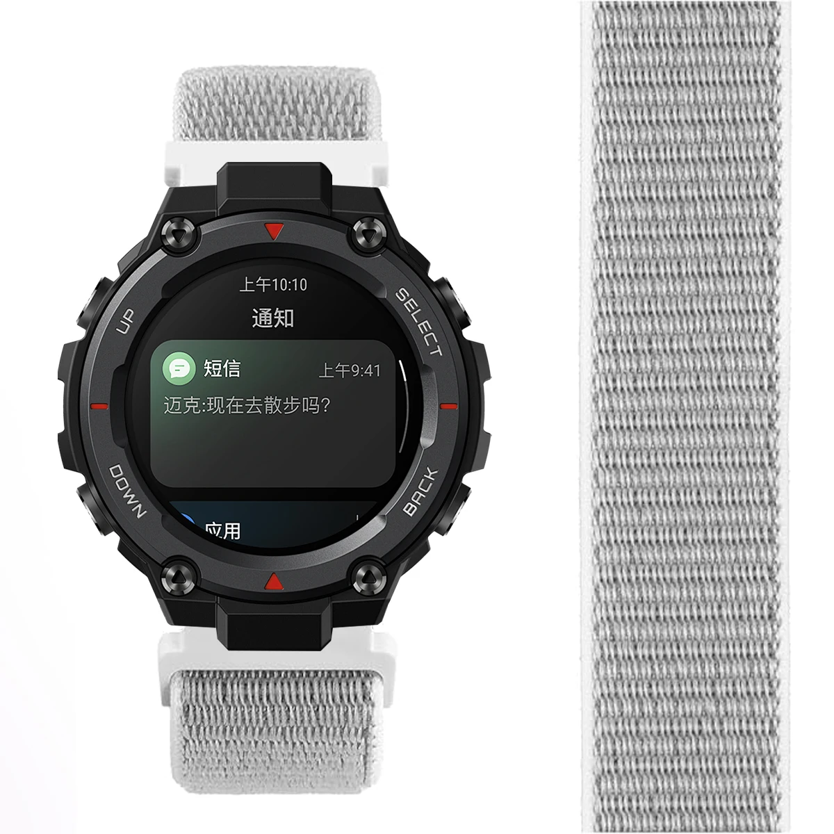 Nylon Loop Strap For Huami Amazfit T-REX 3/2 Smart Watch Band Women Men Bracelet For Amazfit T-Rex/T-Rex Pro Wristband Correa