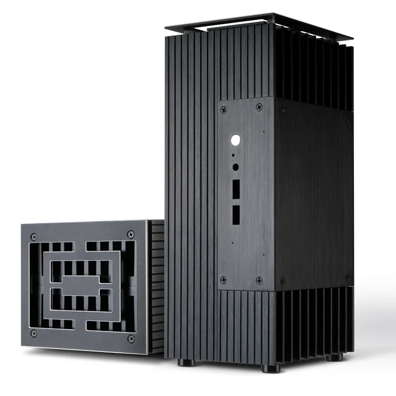 NUC8 generation all aluminum fanless chassis passive cooling ROON host monitoring mute 8i7BEH/8i5/i3BEK