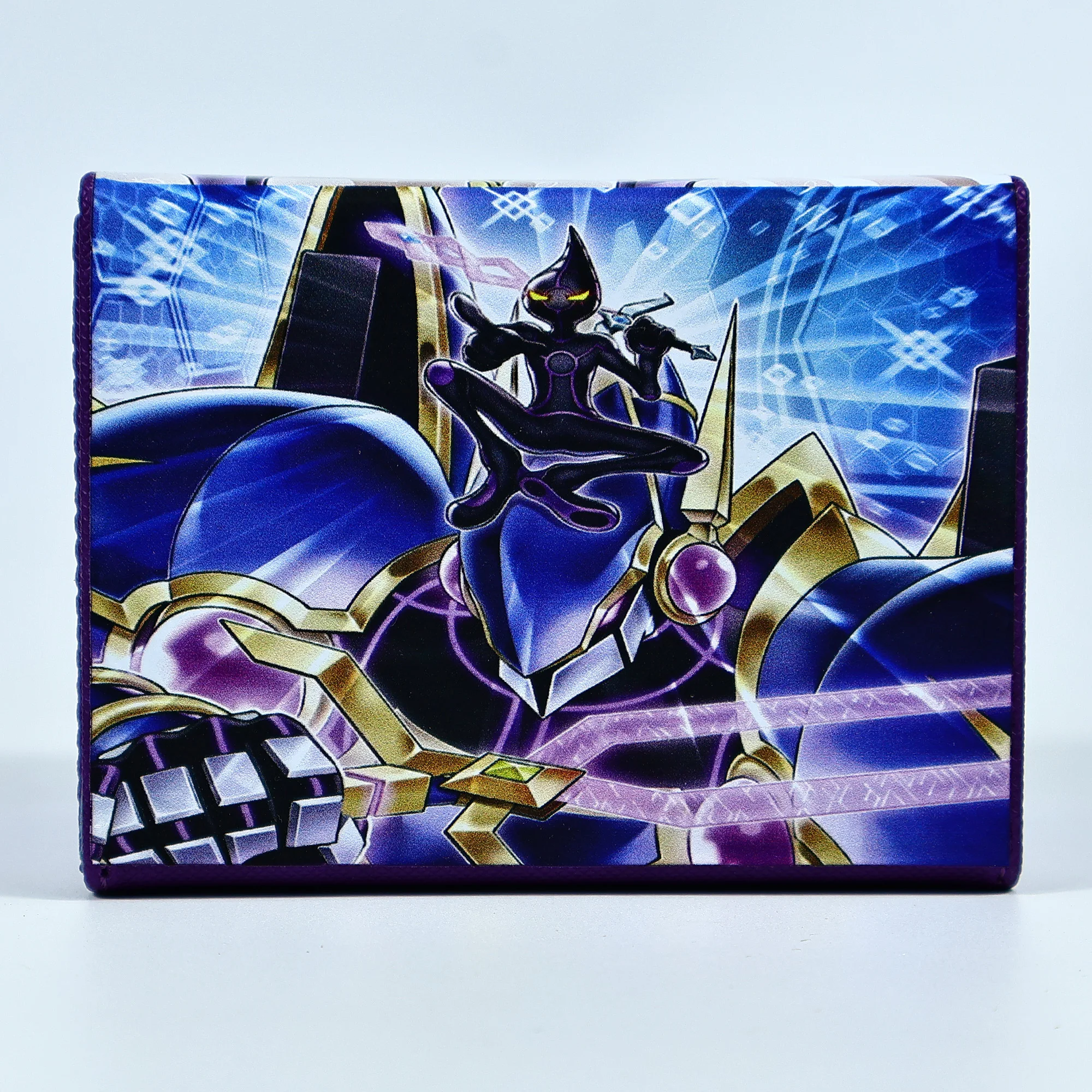 ยูกิโอทำเองแบบ DIY! กล่องเก็บการ์ด Cyberse Quantum Dragon กล่องเก็บการ์ดหนัง Ygo ระดับไฮเอนด์ กล่องเก็บการ์ดอนิเมะ ของขวัญ ของเล่น