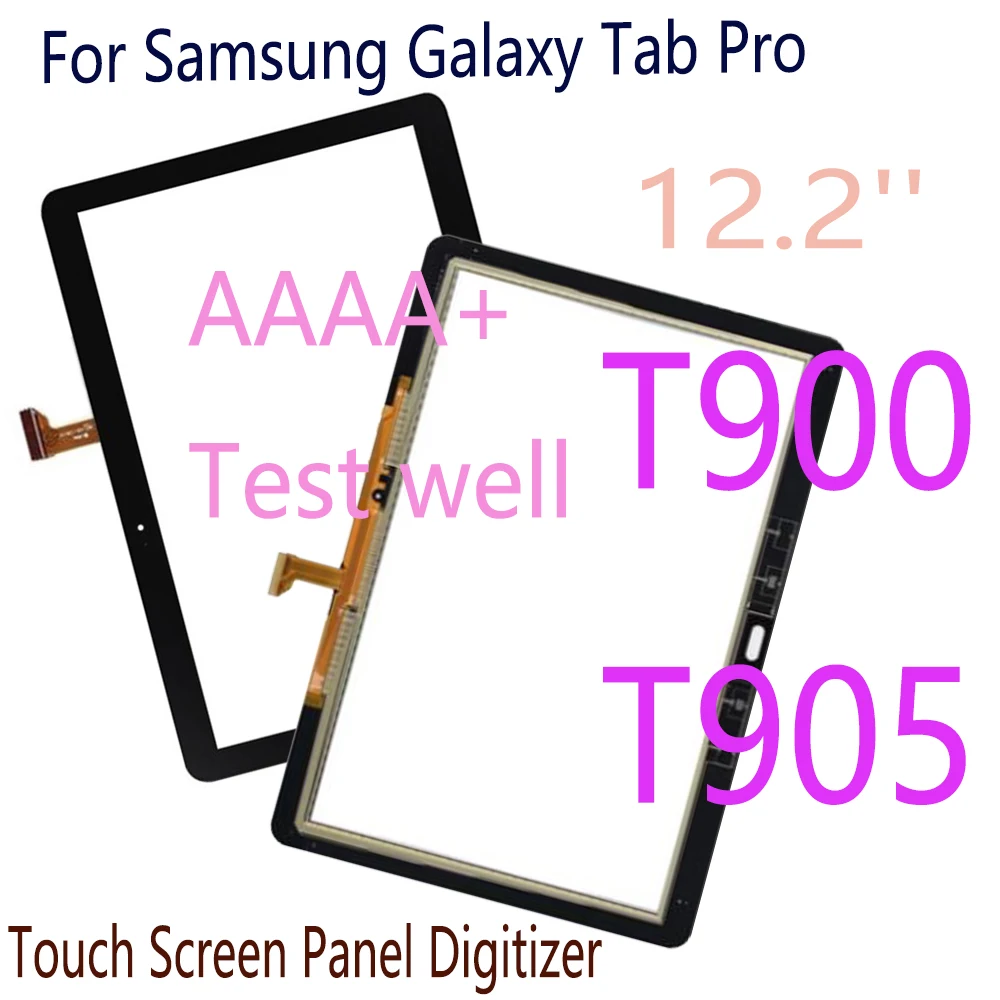 Tested 12.2'' Glass For Samsung GALAXY Tab Pro T900 SM-T900 P900 SM-P900 P905 SM-T905 T905 Touch screen Digitizer Glass Panel