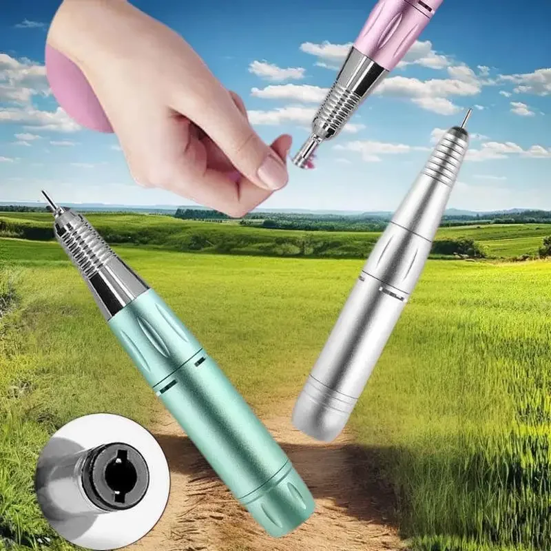 الكهربائية تيار مستمر مسمار الحفر مقبض قلم ملف البولندية ماكينة الطحن قبضة مانيكير باديكير أداة لملحقات آلة الحفر الأظافر