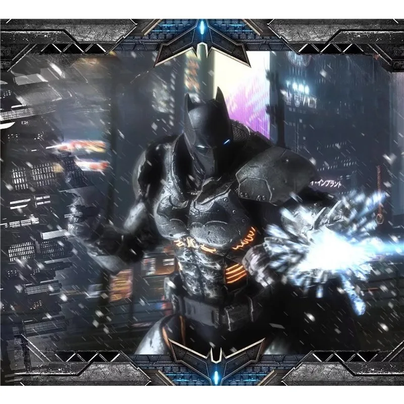 

In Stock 1/12 The Dark Knight Rises Men Soldier Batman Christian Bale Thermal Heavy Mech 6'' Action Figure Model Best Collection