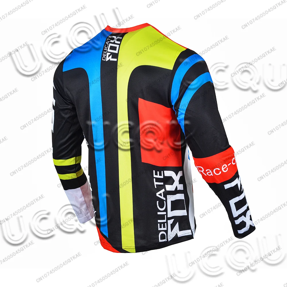 Delicate Fox Motorcycle Off-Road Leisure Mountain Riding Speed Conquers Mx Atv Mtb Men's And Women's Speed Dry Suit Sports Tops