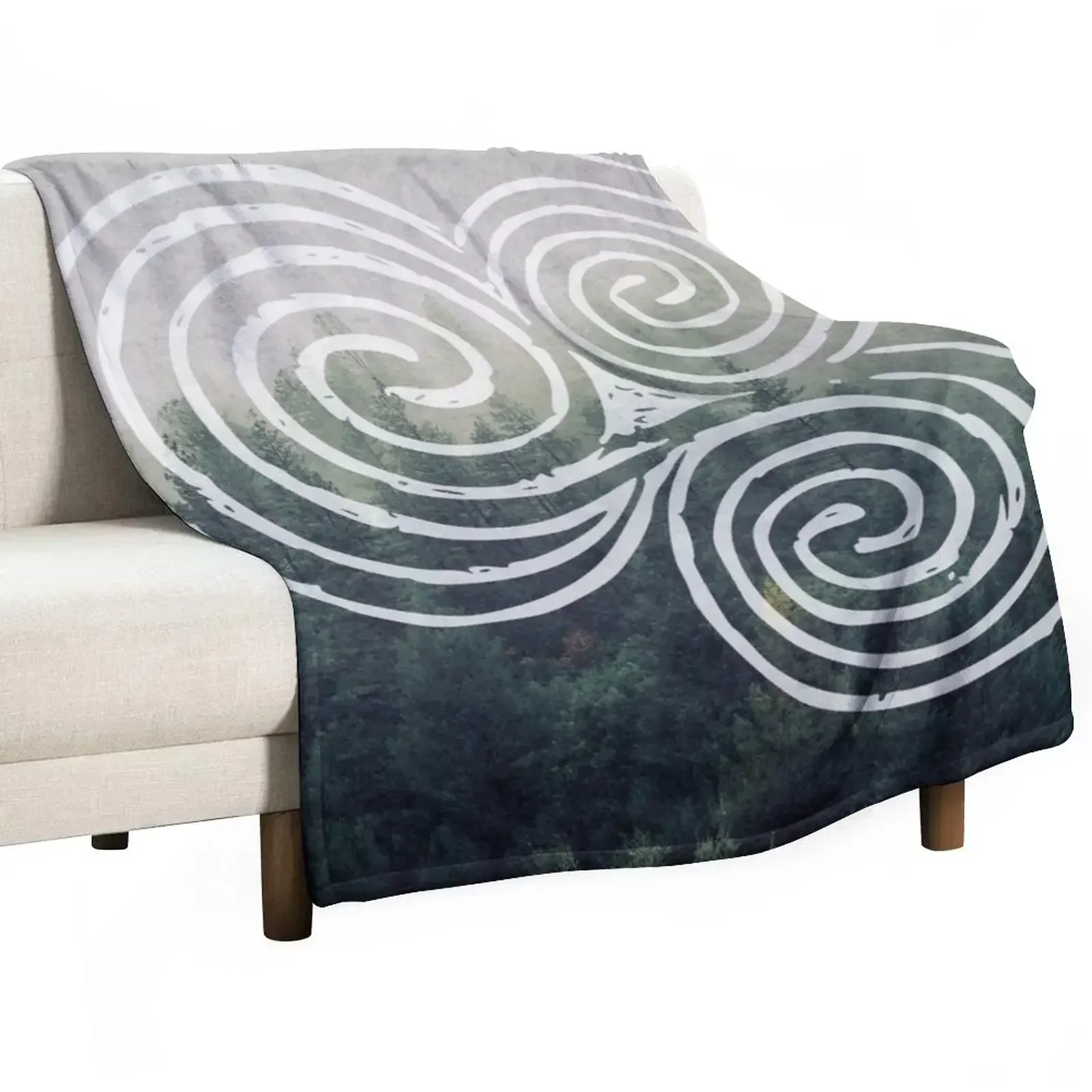 2022 CF18 demo jet painted in theme for 'Fighter Operations for Home and Abroad' Throw Blanket Luxury St Blankets