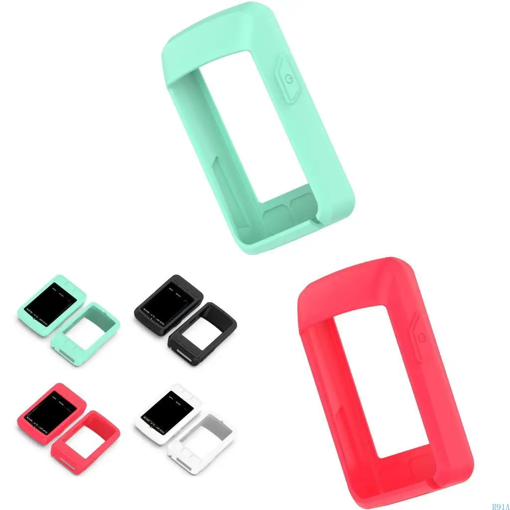 

R91A Precisions Fit Bike Computer Case With Antislip Grip And Full Protections Case for ELEMNT 3 Devcie