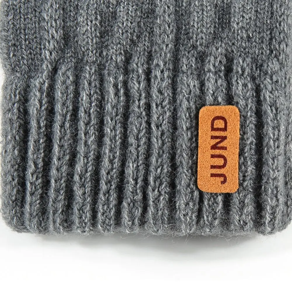 قفازات حرارية محبوكة بدون أصابع مبطنة بالصوف قفازات نصف تغطية متماسكة تعمل باللمس متوافقة مع قفازات لمس قابلة للتمدد