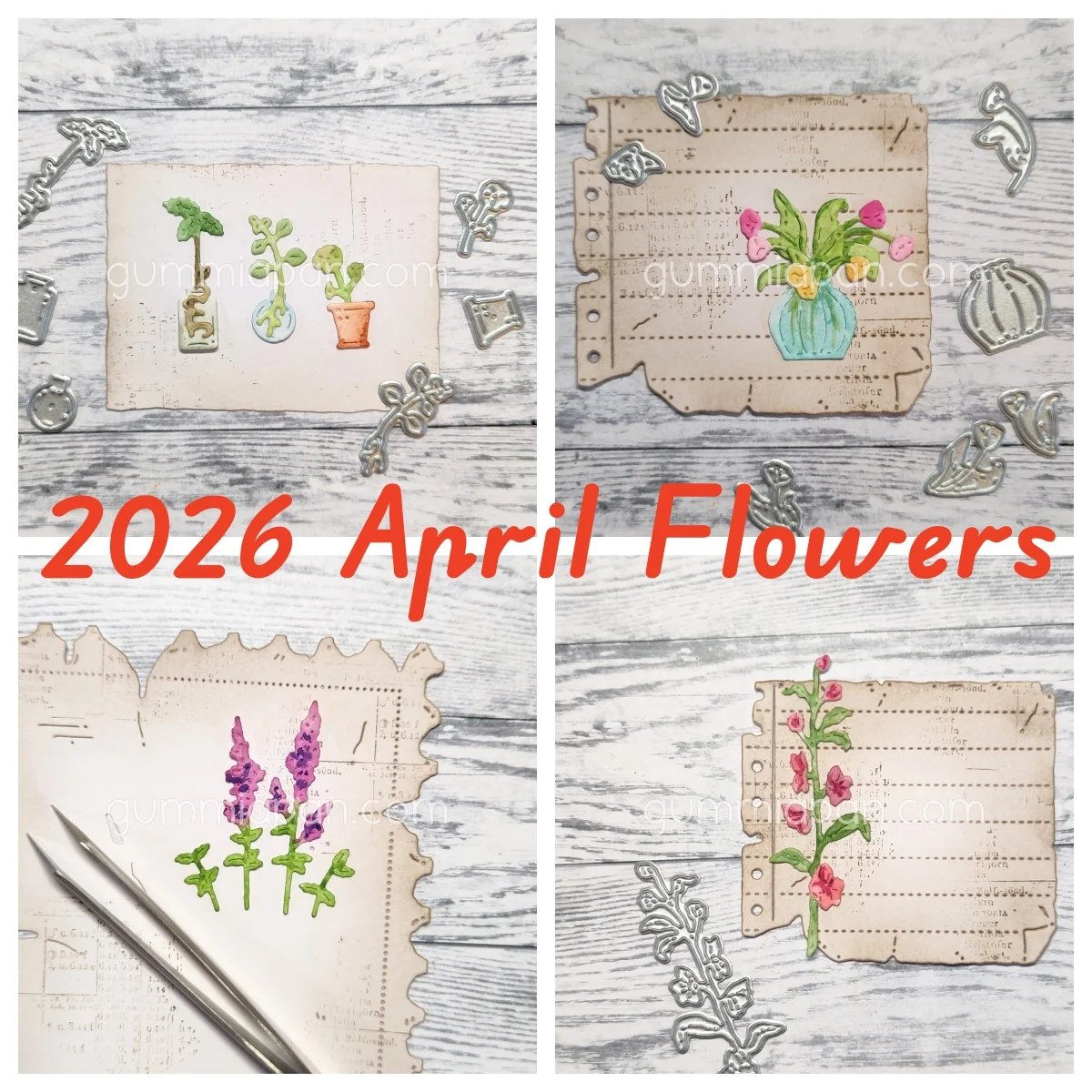 2026 New Teddy Glass Rabbit Katt Cacti Metal Cutting Dies for DIY Making Card Scrapbook Embossed Paper Album Craft Supplies
