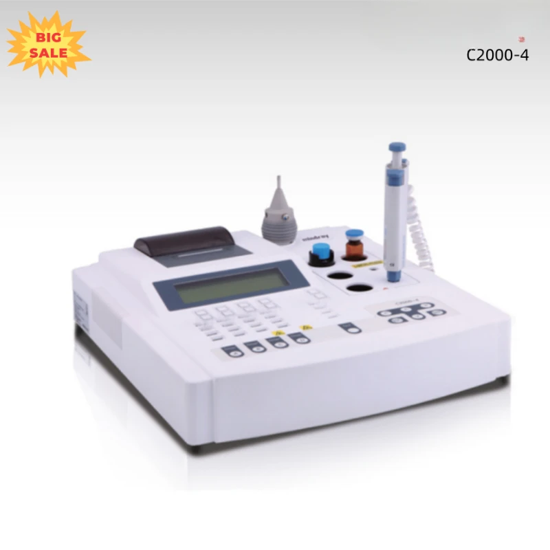 

Mindray C2000-4 Semi-auto 2 Channel Coagulation Analyzer Coagulometer Coagulation Machine