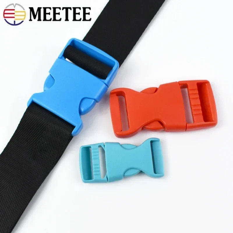 5Pcs 15-38mm Plastic Buckles for Knapsack Backpack Strap Side Quick Release Buckle Pet Collar Belt Clasp Hooks DIY Accessories