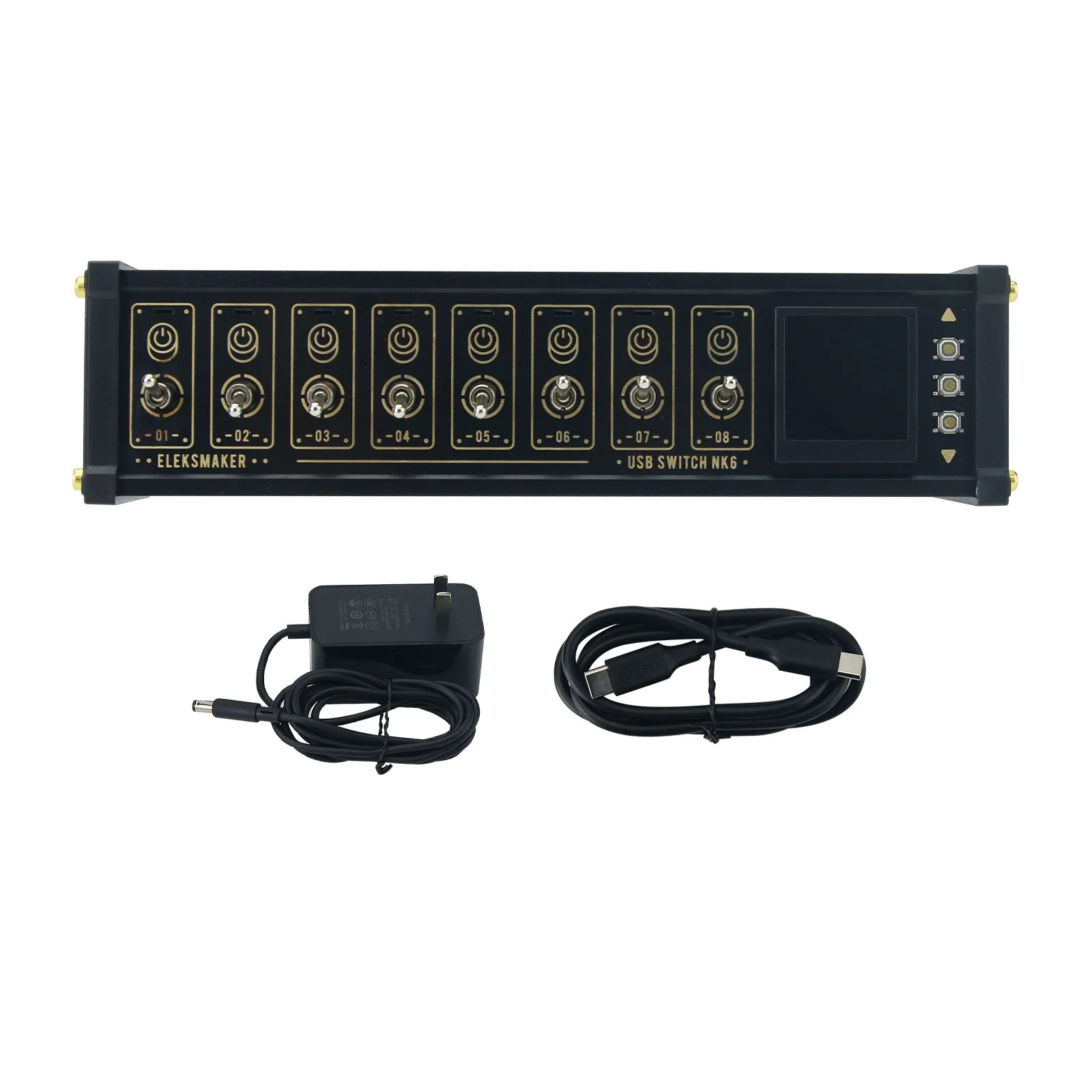 

NK6P 35W USB Switch 8 Port USB Hub (NK6 With Power Adapter) Supports Voice Control