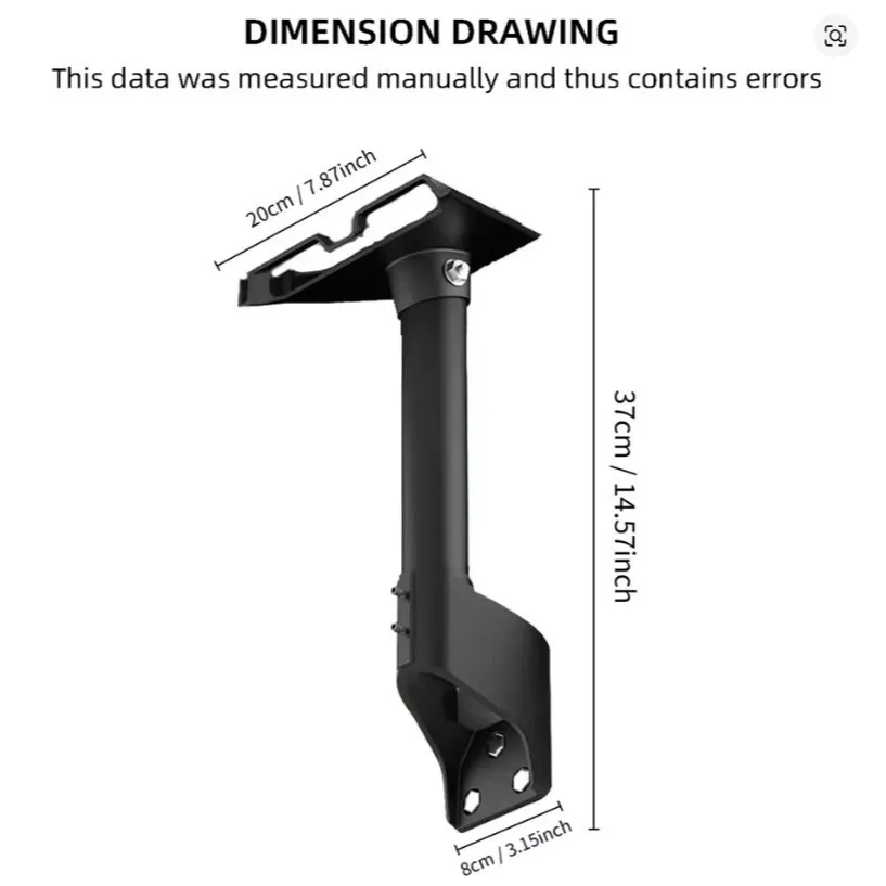 Starlink Best-Selling 3rd Gen Outdoor Roof Bracket Multi-Scene All-Metal Aluminum Alloy for Satellite Systems