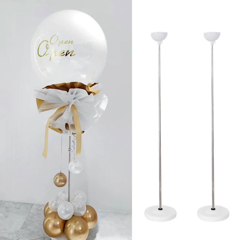 

1sets Adjustable Balloon Stand Wedding Latex Balloons Column Base Holder For Wedding Arch Birthday Party Decor Baby Shower Favor