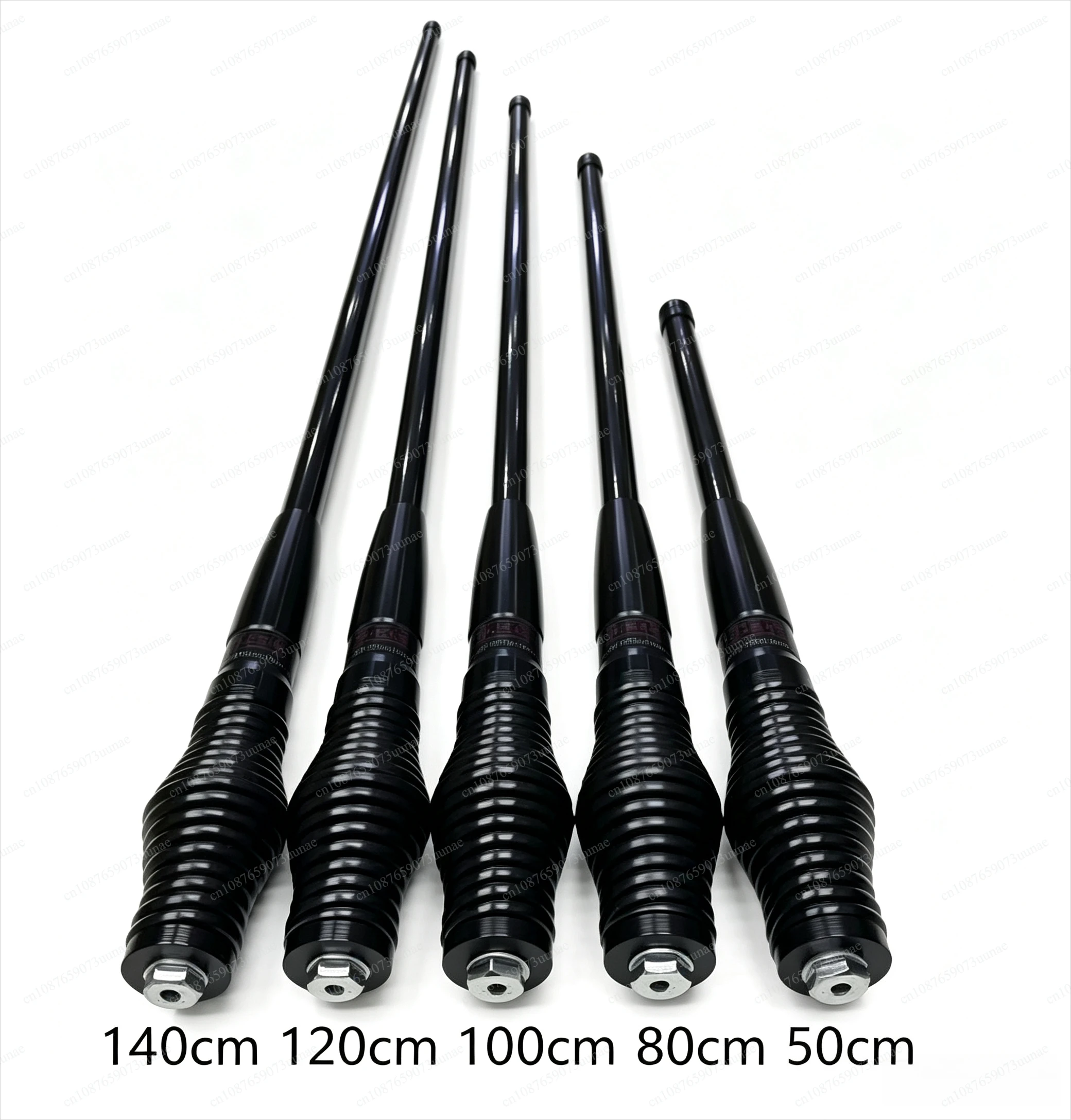 General Purpose Black Off-Road Vehicle Antenna, Heavy Duty Flagpole for Hood and Rear Bumper SUV Truck Trim Accessories, 1Pc