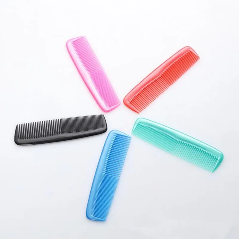 Mini Double Side Hair Brush Pro Beards Comb Anti-static Hair Combs Plastic Barber Hair Comb Salon Accessories Hair Styling Tools