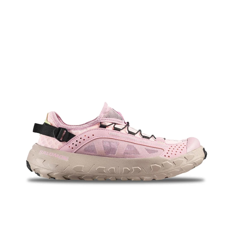 Salomon SOLAMPHIBIAN Women's Low-Top Hiking Shoes: Stylish, Easy to Put On and Take Off with One-Handed Lacing, Pink L49221900