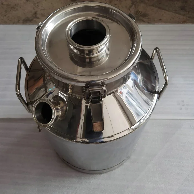 Stainless   Steel Tank Boiler  Can  Distillation  Alcohol Distiller Fittings Stiller  Milk  Bucket