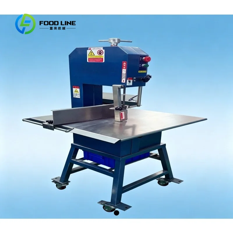 Industrial Vertical Electric Bone Cutting Saw Custom Commercial For Frozen Meat and Pork Ribs Processing