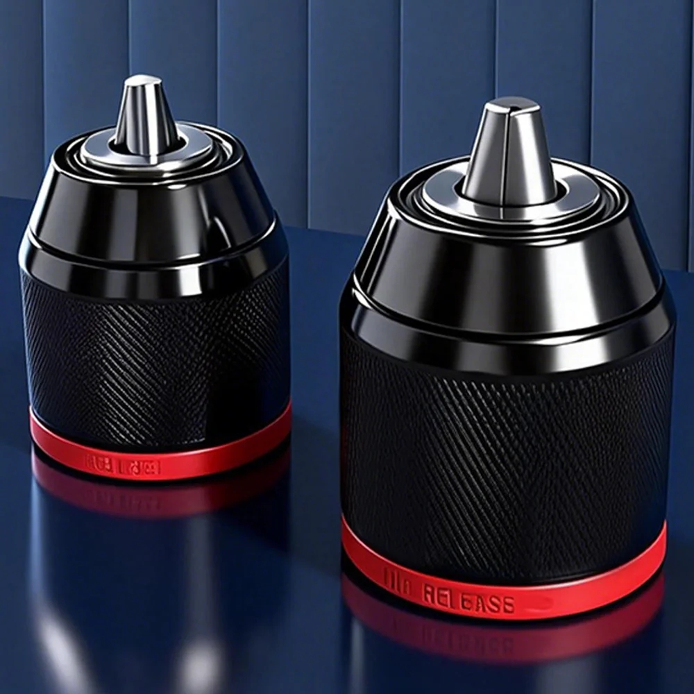 1pc Metal Keyless Drill Chuck,0.8~10mm,2~13mm,3Jaw Ratchet Self-Lock Chuck,For Electric Hand Drill,Cordless Drill&Lithium Drill