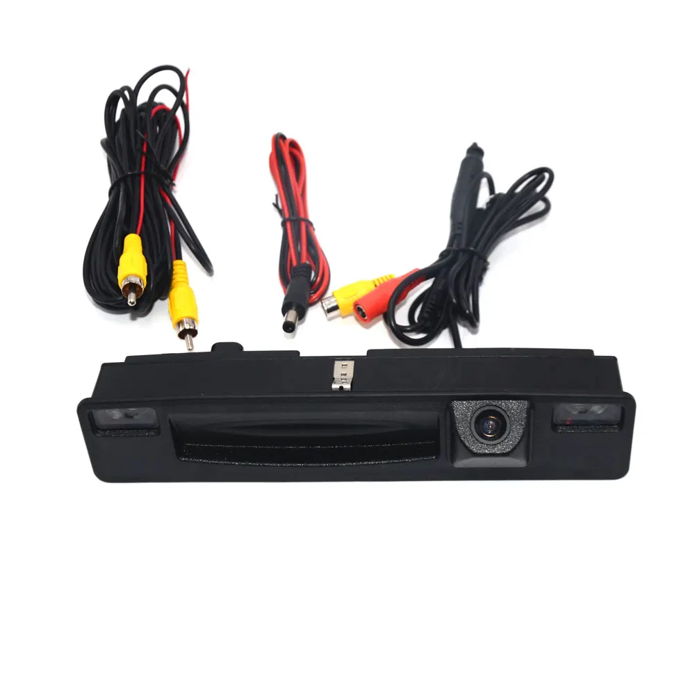 

Car Trunk Handle Rear View Camera Backup Parking Reverse for Ford Focus 2015 2016 2017 2018 2019 CCD HD