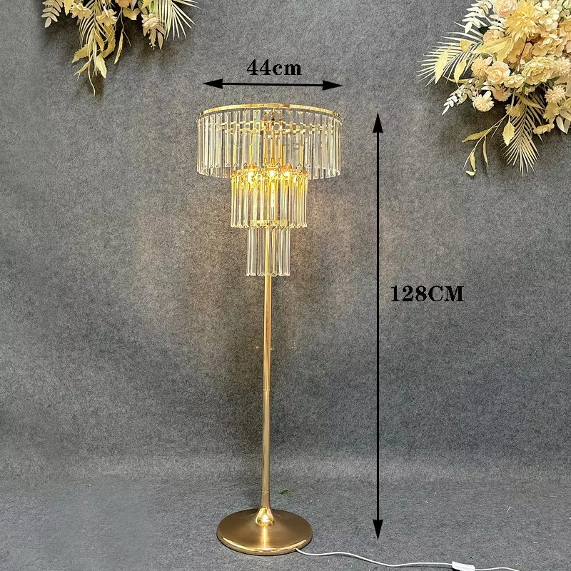 Neues hochwertiges Acryl-Blumenregal für Eis am Stiel, Blumenregal zur Dekoration des Hochzeitsgangs, Tischdekoration für Hochzeitsfeiern. – Detail 8